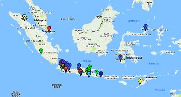 Peta Lokasi Kampus (Google Map) Program Perkuliahan Paralel Nomor